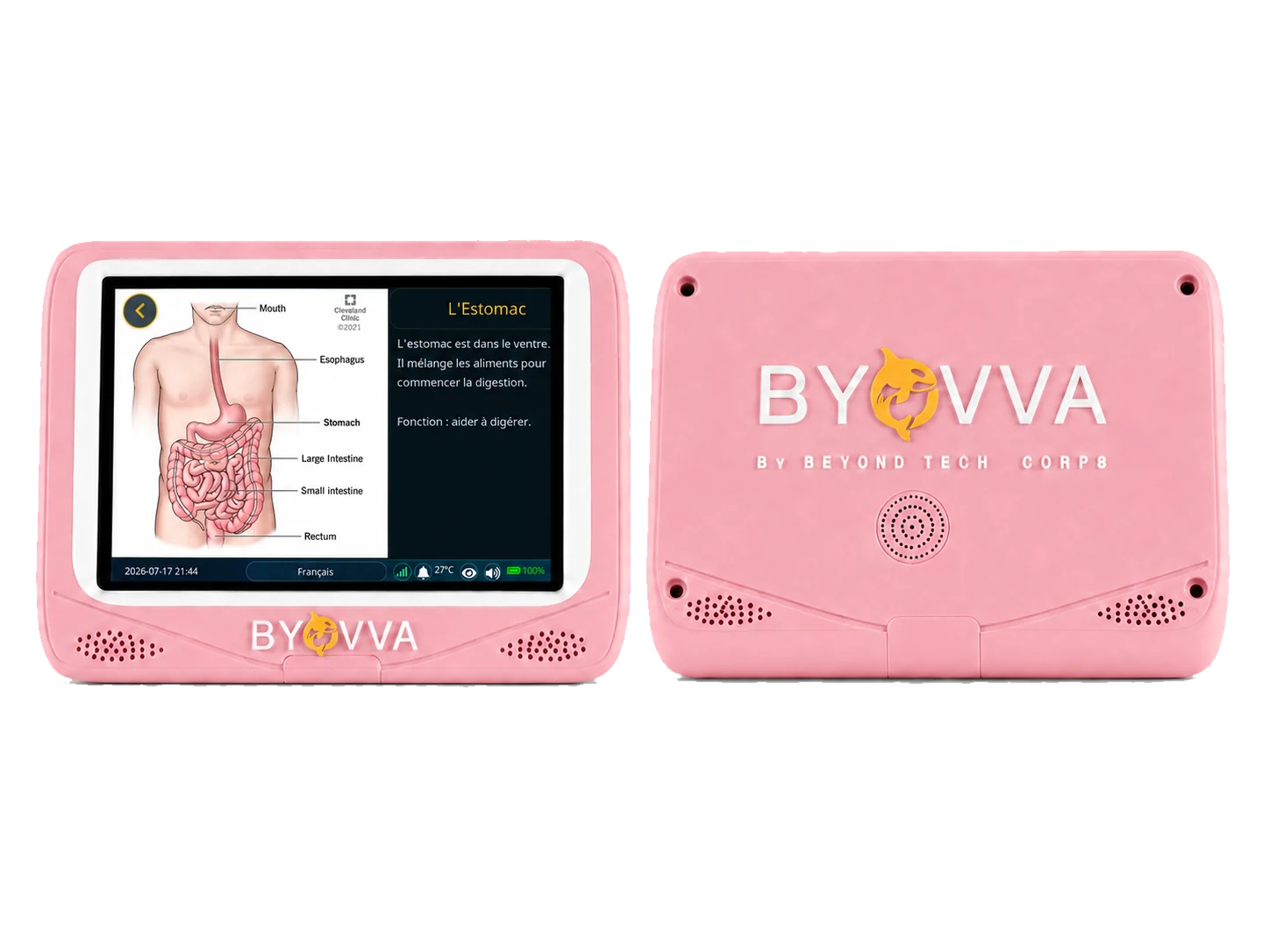 BYOVVA tablet in Pink