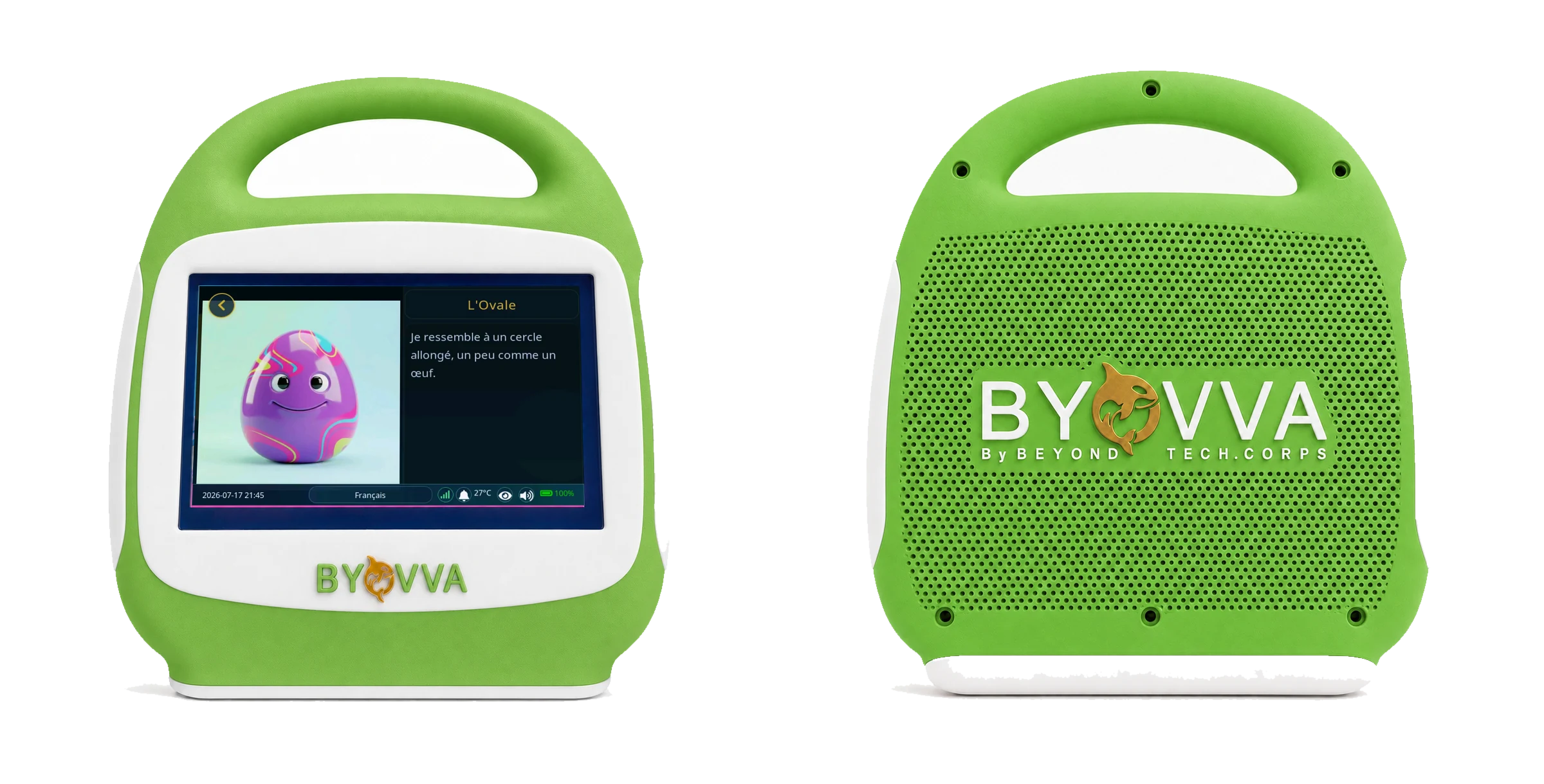 Tablette BYOVVA Vert nature